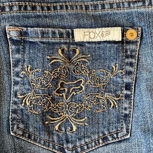 Fox denim jeans